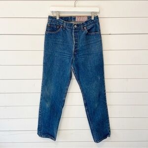 Levi’s | Vintage 1980’s Women’s 26501 Shrink to Fit Straight Jeans Size 13
